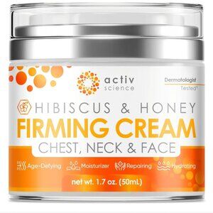 Hibiscus & Honey Firming Cream, Neck Firming Cream, Skin Tightening Cream